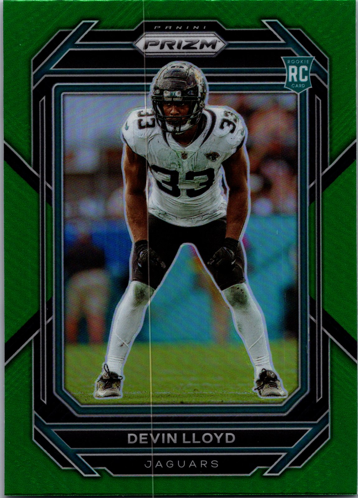 2022 Panini Prizm Football Devin Lloyd #376 Green